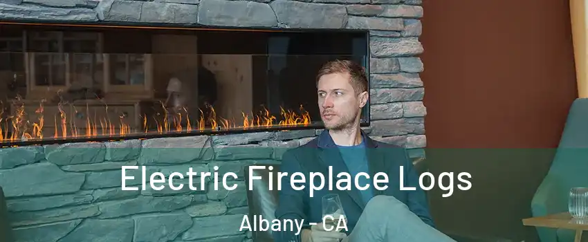 Electric Fireplace Logs Albany - CA