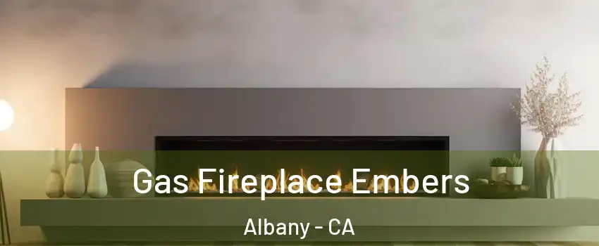  Gas Fireplace Embers Albany - CA