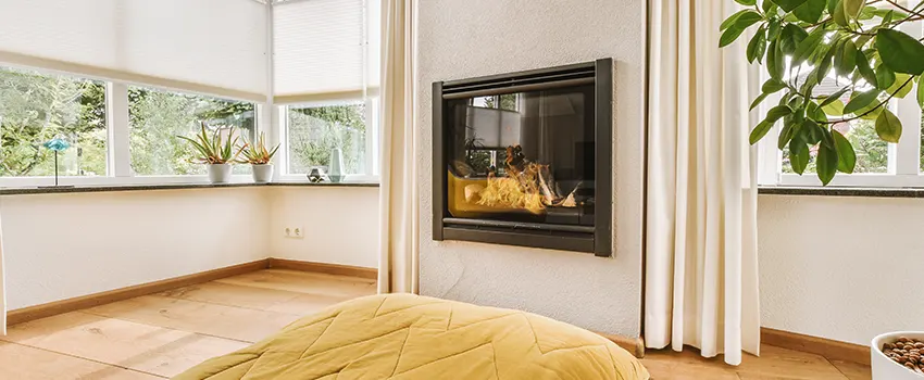 Residential Fireplace Ceramic Glass Installation in Albany, CA