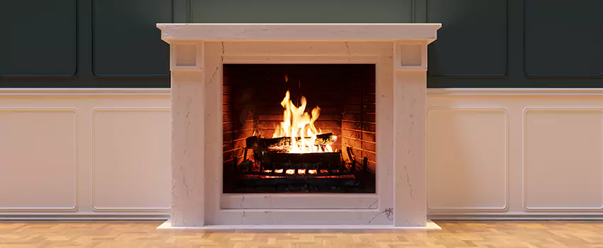 Open Flame Wood-Burning Fireplace Installation Services in Albany, California