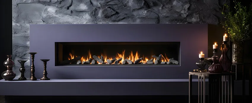 Ember Bed for Ventless Gas Fireplace in Albany, CA