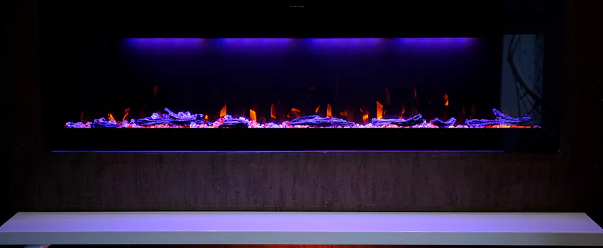 Dynamic Flame Color Fireplace Installation in Albany, CA
